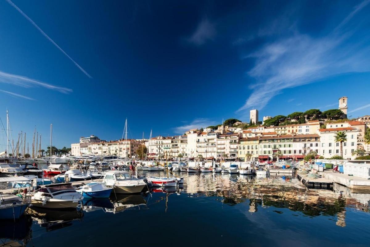 Appart Suquet Avec Terasse Vue Mer 戛纳 外观 照片